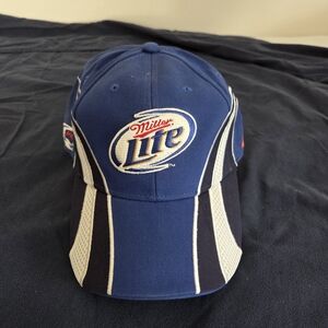 Vintage Nascar Miller Light Racing Hat